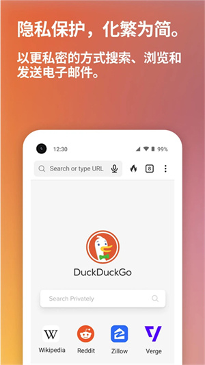 duckduckgo浏览器截图2