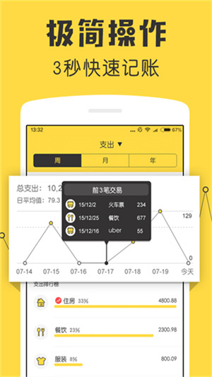 鯊魚記賬安卓版截圖2