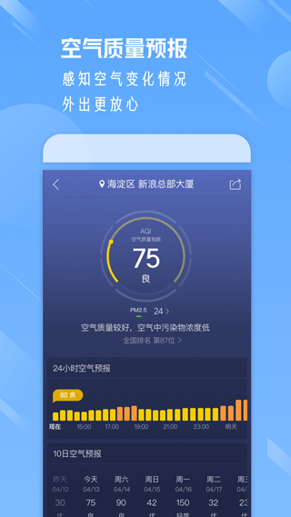 天气通免费app截图1