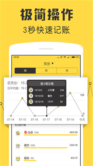 鲨鱼记账手机版截图2