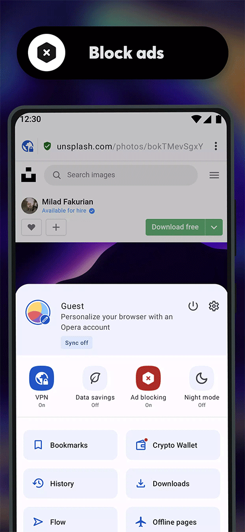 Opera beta