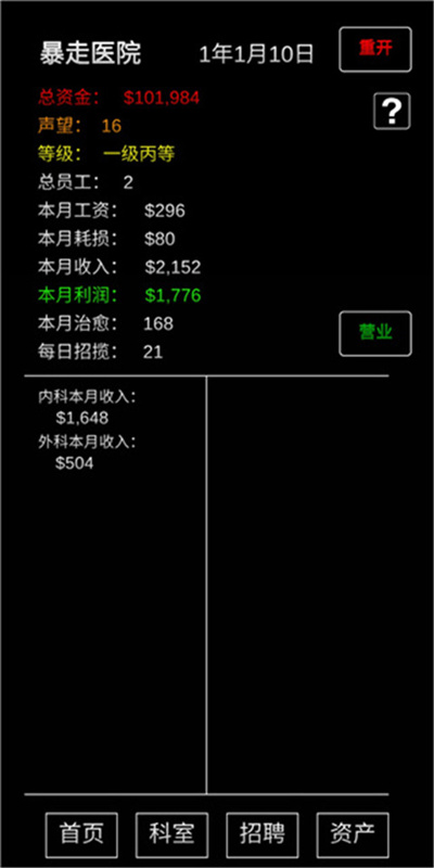 模擬經營暴走醫院安卓版截圖1