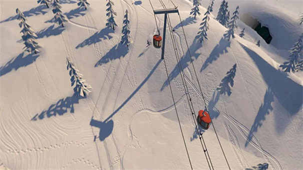 高山滑雪模擬器截圖1