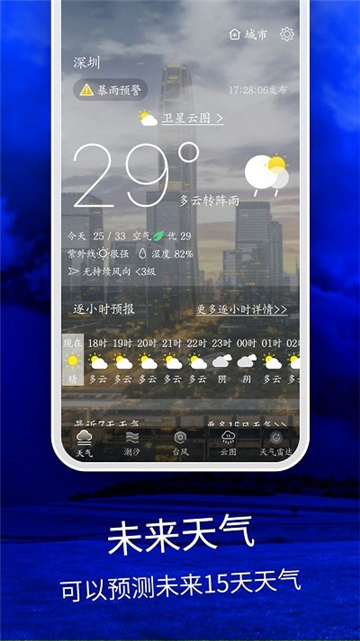 天氣云圖預報截圖1