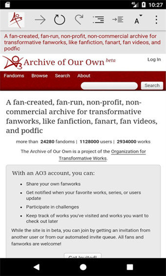 ao3archive of own our