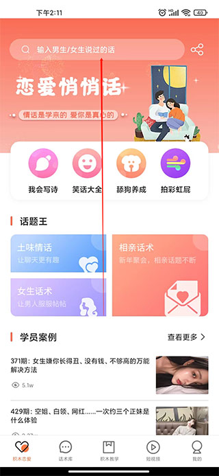 積木戀愛話術