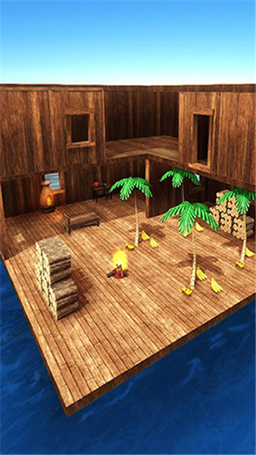 海洋木筏求生3D截圖3