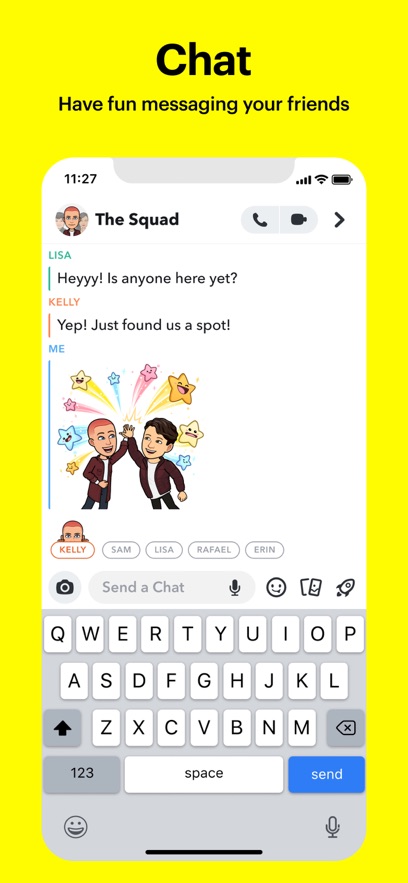 Snapchat特效相機截圖2