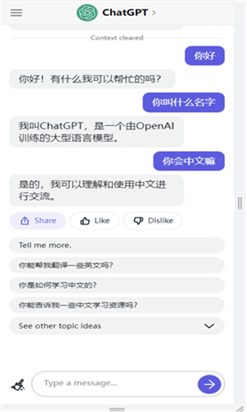 ChatGPT官方原版apk截圖3