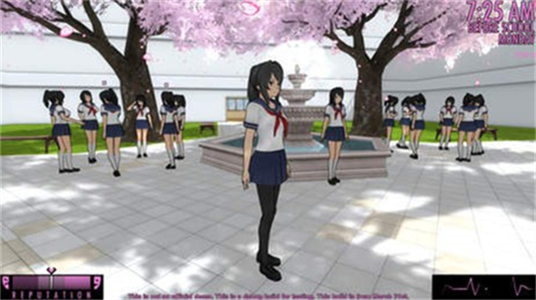 病嬌模擬器(yandere simulator)截圖2