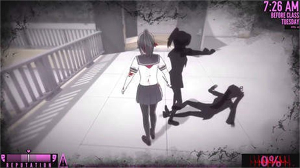 病嬌模擬器(yandere simulator)截圖3