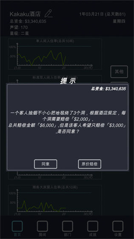 模拟经营我的酒店截图1