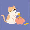 懒猫存钱